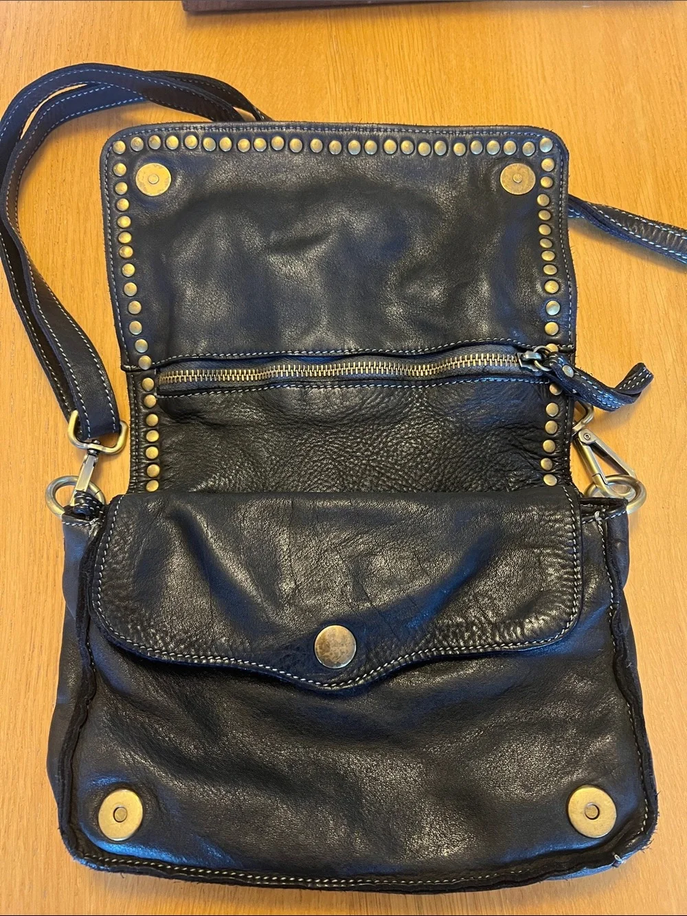 Free People Bolsa Nova crossbody/convertible, Italian leather bag, buttery soft